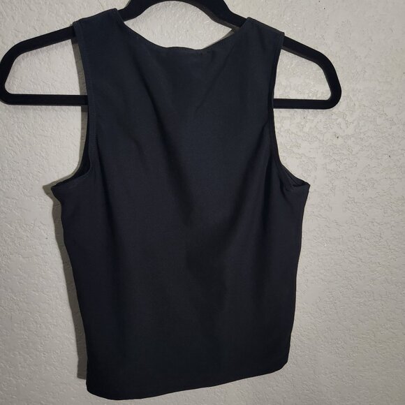 Nike Crop Top Womens Black XS Dri-Fit Athletic Tank Top - Picture 8 of 15
